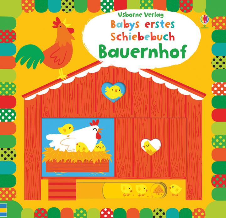 Actual product image Baby's first sliding book: Farm (German)
