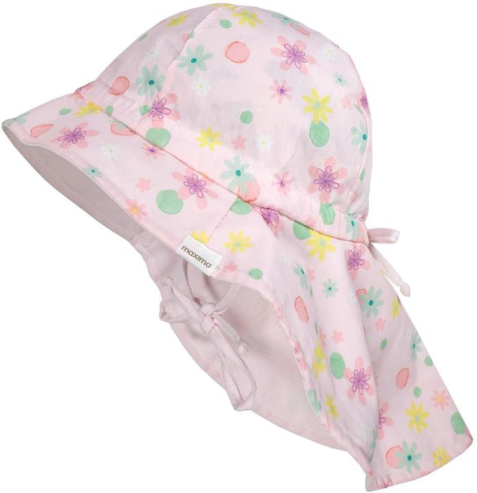 Actual product image Maximo Sun hat blossom pink dots flower size 49 (49)