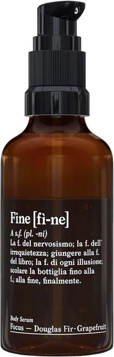 [fì-ne] Focus Douglas Fir Grapefruit Body Serum (Körpercreme, 200 ml)