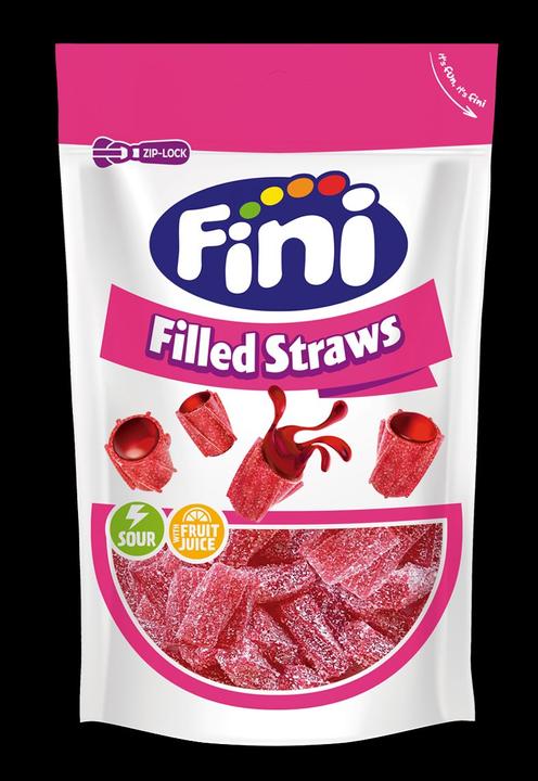 Actual product image Fini Filled Straws (1 pcs., 160 g)