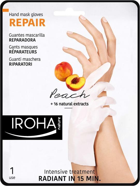 Immagine prodotto Iroha Nature Natura - Maschera per le mani Guanti riparazione pesca (9 ml)