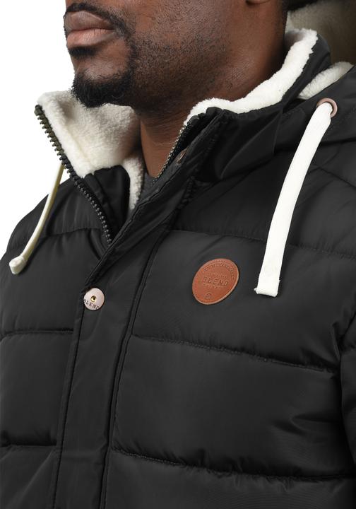 Image du produit Blend Frederico Veste D'Hiver Avec Peau De Mouton Blouson D'Extérieur Pour Homme À Capuche (XL)
