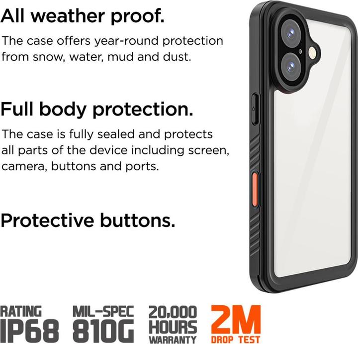 Actual product image Eiger Avalanche Case (Apple iPhone 16 Plus)