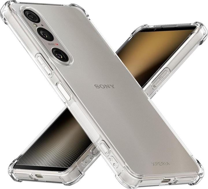Produktbild Screenguard Sony Xperia 1 VI Hülle Crystal Soft Airbag Bumper (Sony Xperia 1 VI)