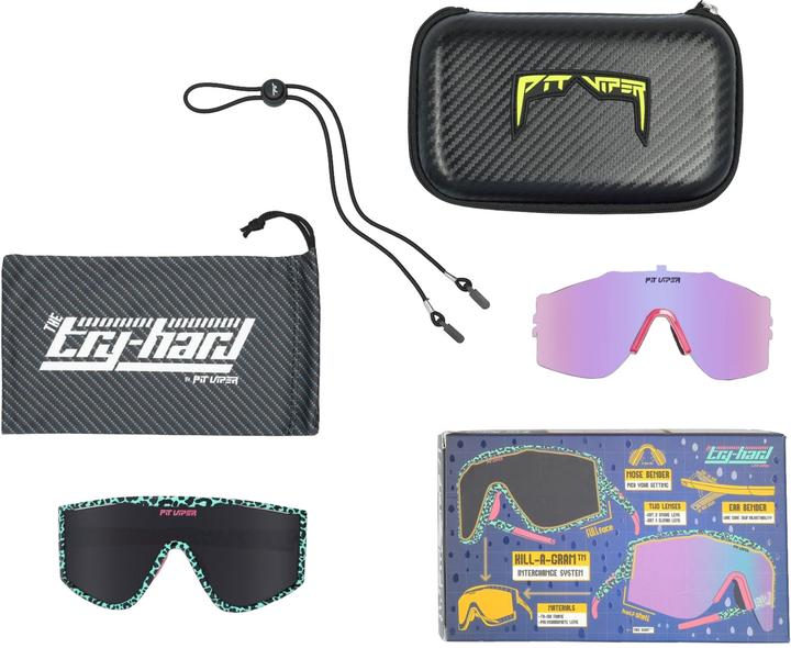 Image du produit Pit Viper The Try-Hard The Marissa"s Nails (turquoise-noir-violet, Gris)