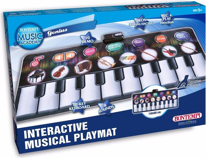 Immagine prodotto Bontempi Musica elettronica e tappeto da gioco (Inglese)