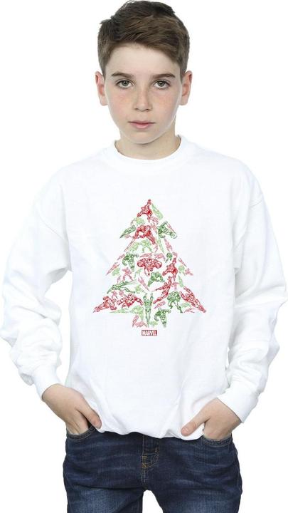 Produktbild Avengers Christmas Tree Sweatshirt Jungen (116)
