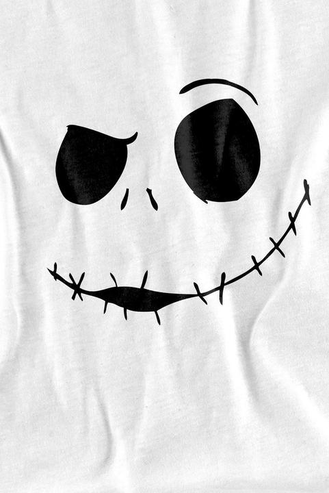 Actual product image The Nightmare Before Christmas Mens Jack Face T-Shirt (3XL)