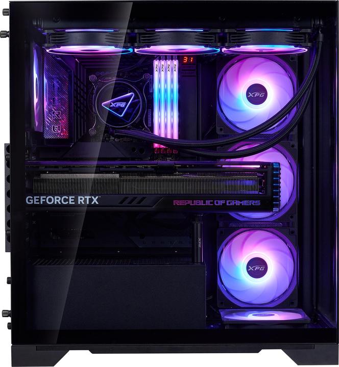 Produktbild Adata Geh XPG INVADER X BTF (ATX) Midi Tower schwarz retail (ATX, Mini-ATX, mATX)