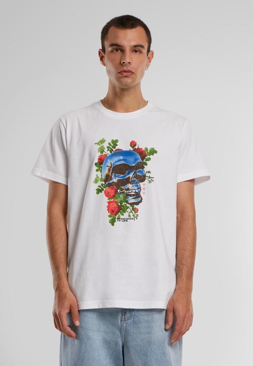 Actual product image Mister Tee Chrome Skull Tee - 89251 (S)