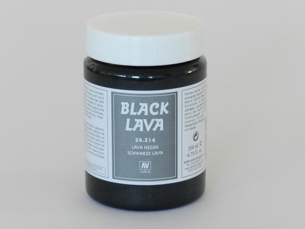 Produktbild AirbrushKing Schwarze Lava 200ml - Vallejo