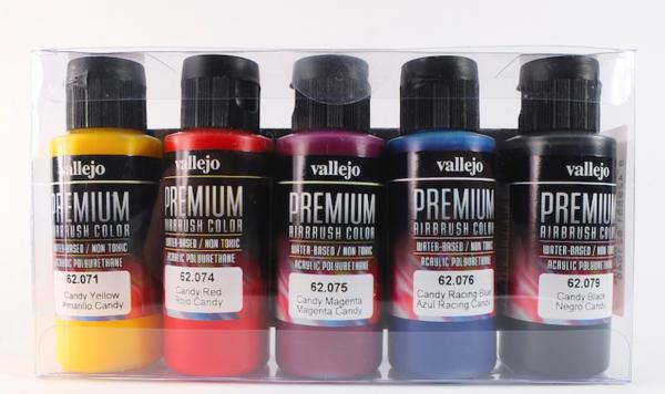 Produktbild AirbrushKing Premium Airbrush Colors - Vallejo - Candy Set