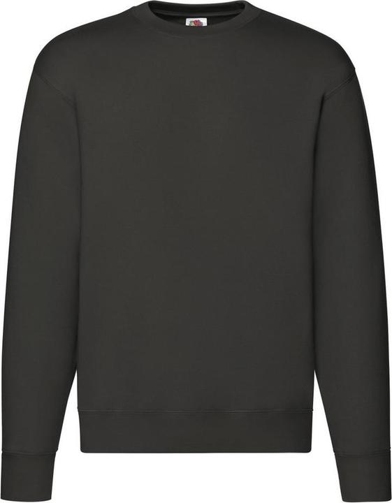 Fruit of the Loom Premium Sweatshirt angesetzte Ärmel
