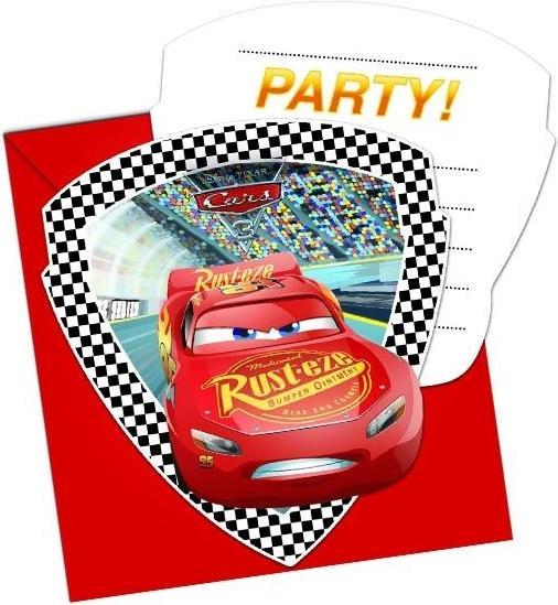 Produktbild Procos Cars McQueen Geburtstagseinladungen