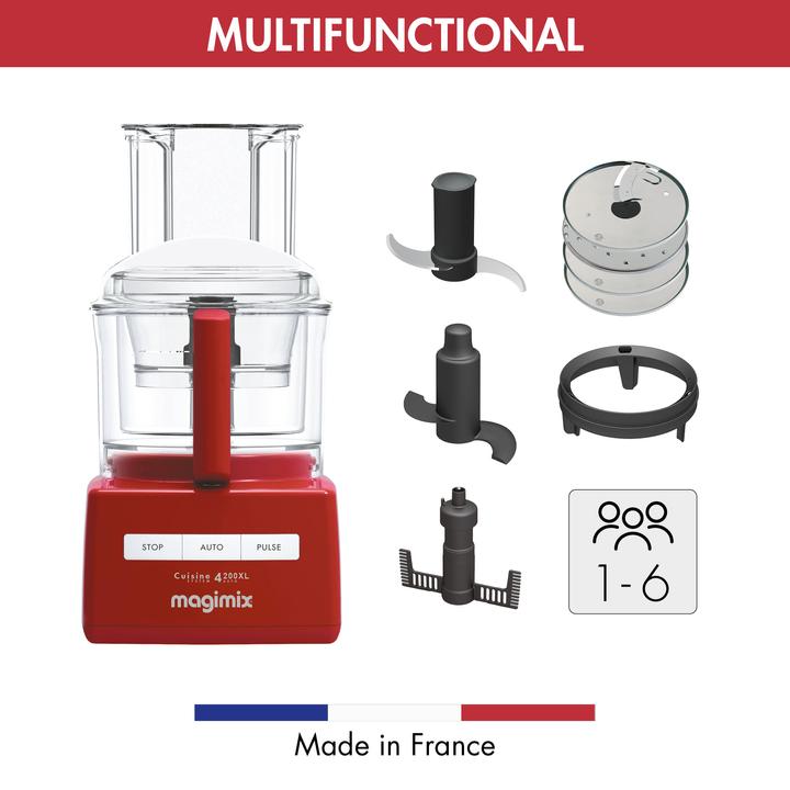 Immagine prodotto Magimix Cuisine Systems 4200 XL Rood (950 W)