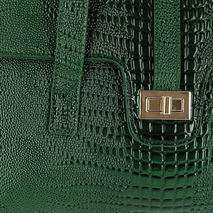 Image du produit Gallantry Sac à main en crocodile vert (15 l)
