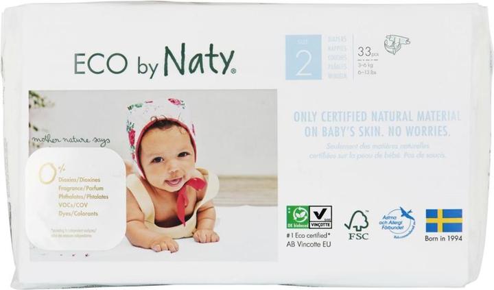Produktbild Naty Biowindel (Gr. 2, Tragepack, 33 Stück)