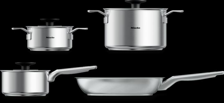 Immagine prodotto Miele KMTS 5704-3 (Set di pentole e padelle da cucina, Acciaio inossidabile)