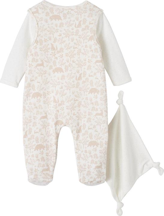 Immagine prodotto Vertbaudet Baby-Set: Strampler, Body & Schmusetuch, Bio-Baumwolle Oeko-Tex (74)