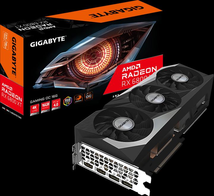 Image du produit Gigabyte Radeon RX 6800 XT GAMING OC 16G (16 Go)