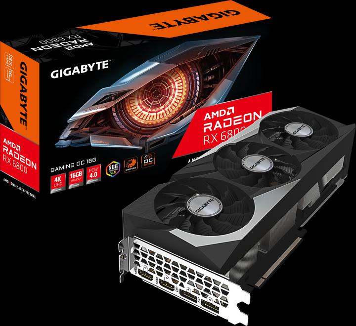Produktbild Gigabyte Radeon RX 6800 GAMING OC (16 GB)