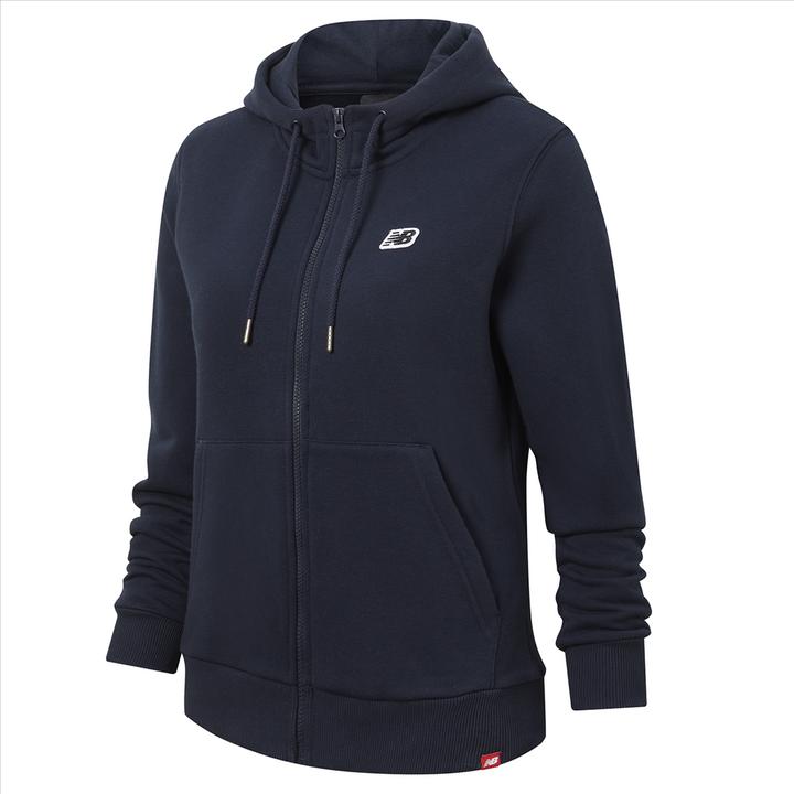 Produktbild New Balance W NB Small Logo Zip Hoodie (XS)