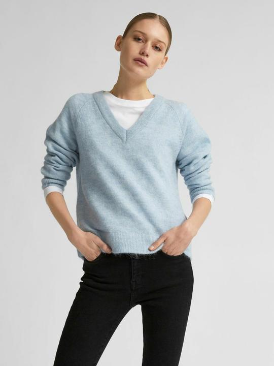 Immagine prodotto Selected Femme maglione misto lana con scollo a V (M)