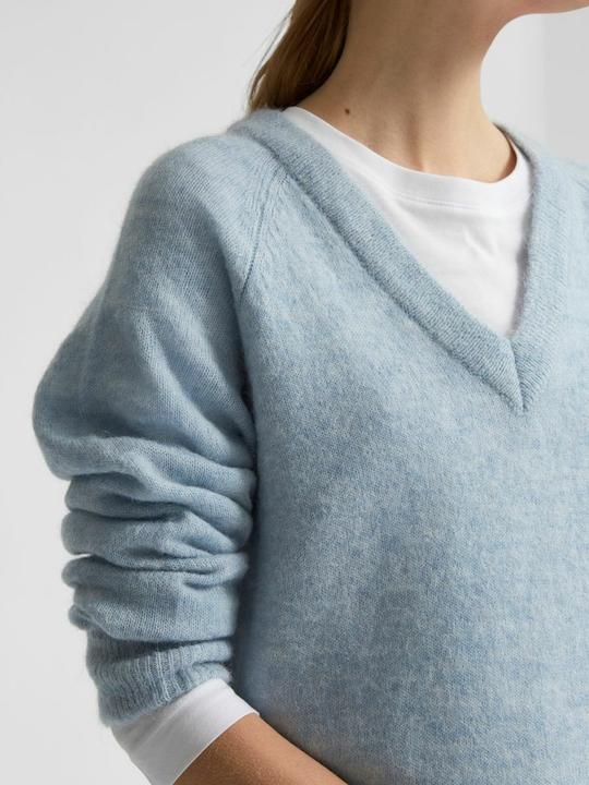 Immagine prodotto Selected Femme maglione misto lana con scollo a V (M)