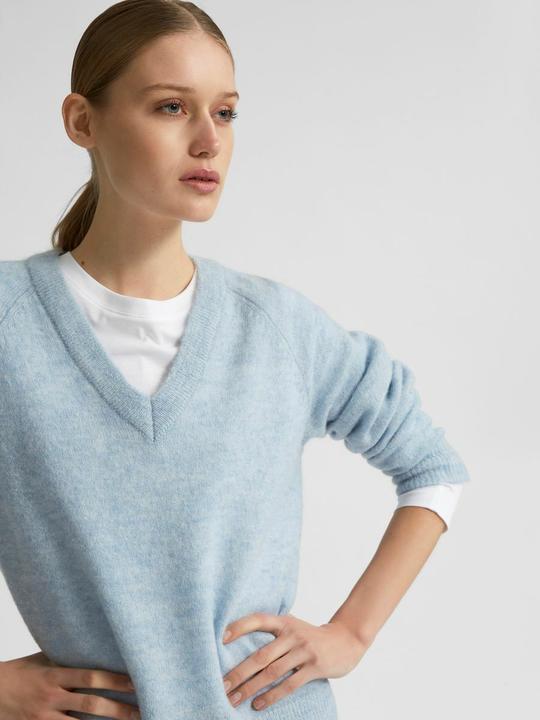 Immagine prodotto Selected Femme maglione misto lana con scollo a V (M)