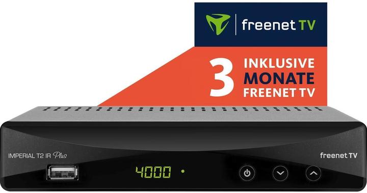 Actual product image Imperial T2 IR plus incl. 3 months freenet TV (DVB-T, DVB-T2)