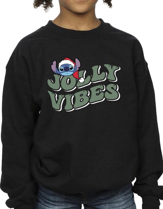 Produktbild Disney Lilo & Stitch Jolly Chilling Vibes Sweatshirt Mädchen (104)