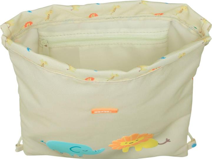 Produktbild Safta Rucksacktasche mit Bändern Selva Weiss 26 x 34 x 1 cm