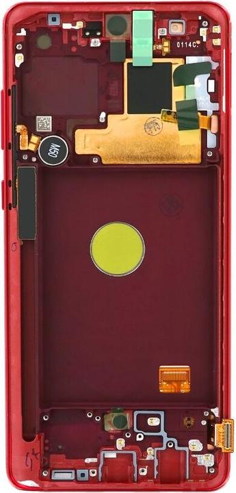 Actual product image Samsung Display unit N770F Galaxy Note 10 Lite aura red GH82-22055C (Display, Galaxy Note 10 Lite)