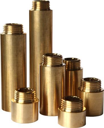 Actual product image Csdk SL Tap extension 3/4"-10 mm raw brass