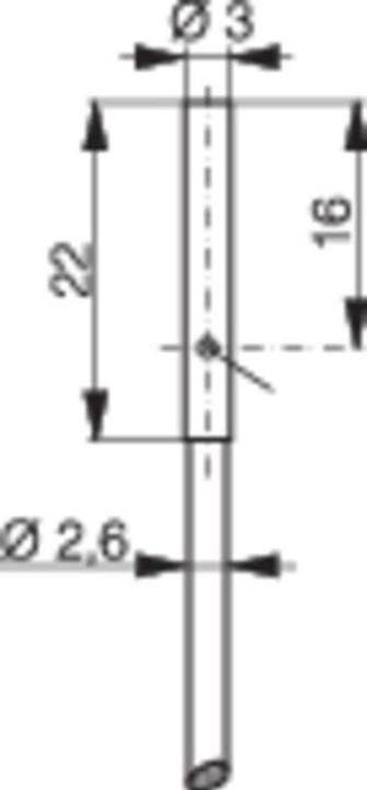 Produktbild Contrinex Induktiver Näherungsschalter 3 mm bündig PNP DW-AD-623-03 (Elektronikkit)