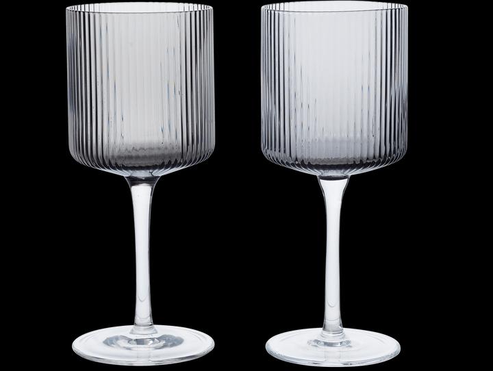 Ferm Living Ripple (26 cl, 1 Glasses, White wine glasses)