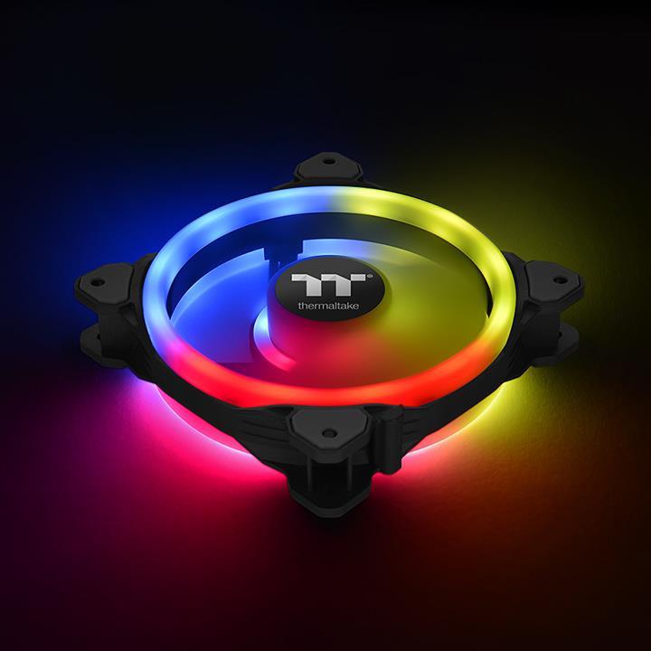 Actual product image Thermaltake TT Riing Trio 14 RGB (140 mm, 3 x)
