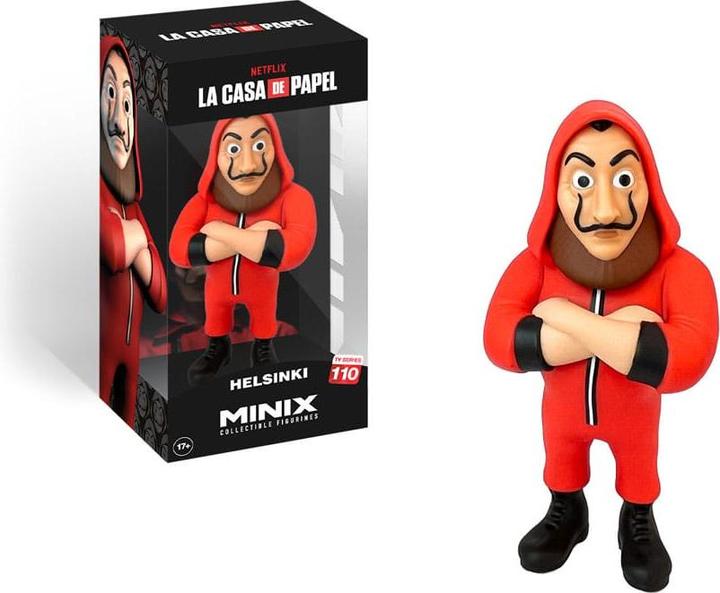 Immagine prodotto NoName LA CASA DE PAPEL - Helsinki avec Masque - Figurina Minix 12 cm