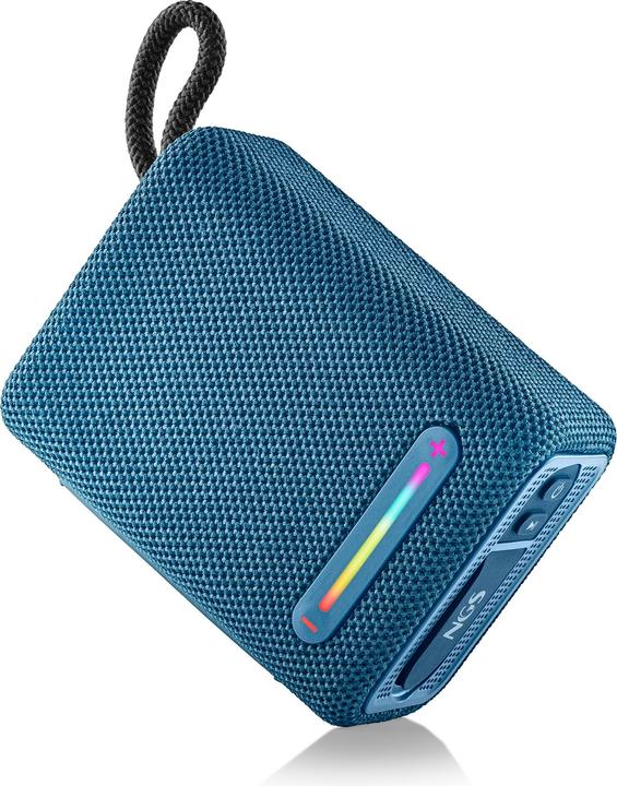 NGS Enceinte Nomade Bluetooth Roller Furia 1 (Bleu) (9 h, Akkubetrieb)