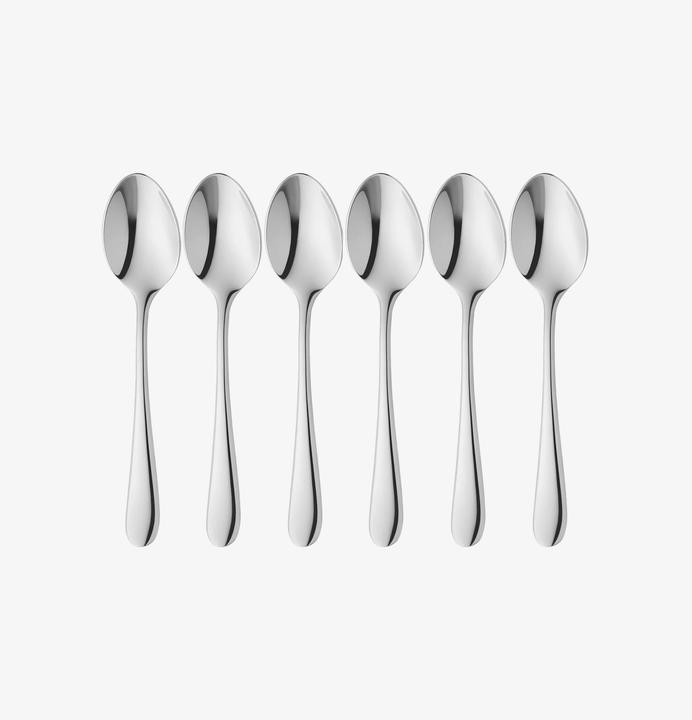 Produktbild WMF Espressolöffel Set 6tlg 10,8cm Merit Edelstahl poliert kratzbeständig (6 Stück, Löffel)