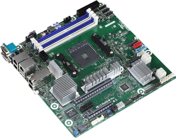 Actual product image AsRock X570D4U-2L2T (AM4, AMD X570, mATX)