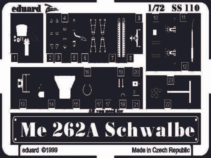 Produktbild Eduard Me-262 A Schwalbe