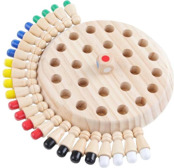 Produktbild JTI Memory-Spiel - Holz (Englisch)