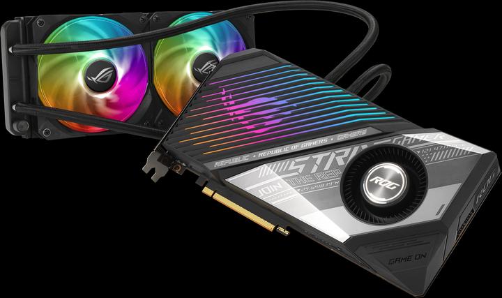 Produktbild ASUS Radeon ROG STRIX LC RX 6800 XT O16G GAMING (16 GB)