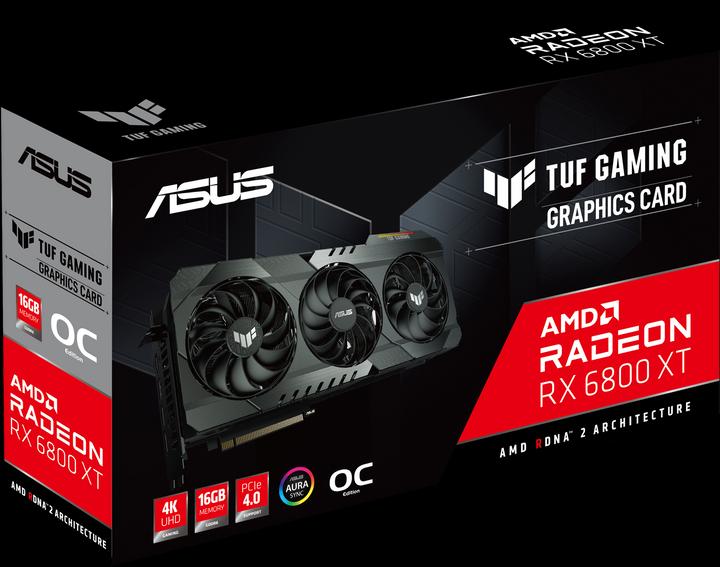 Produktbild ASUS Radeon TUF RX 6800 XT O16G GAMING (16 GB)