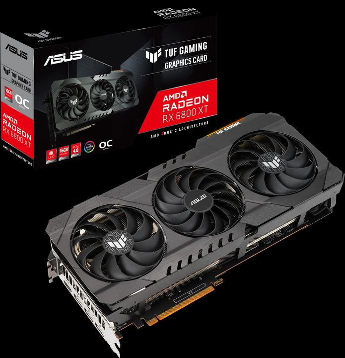 Produktbild ASUS Radeon TUF RX 6800 XT O16G GAMING (16 GB)