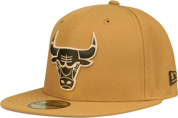 Actual product image New Era 59Fifty Cap - NBA Chicago Bulls tan brown - 7 1/4 (7 1/4)
