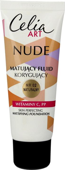 Celia Art Nude Mattifying Corrective Fluid 02 Natural 30Ml