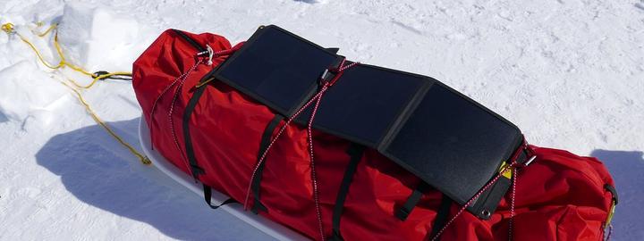 Immagine prodotto Powertraveller Caricabatterie solare Falcon 40 con 2x USB tipo A e 1x output DC (40 W, 0.91 kg)