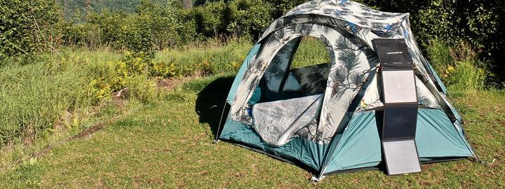 Immagine prodotto Powertraveller Caricabatterie solare Falcon 40 con 2x USB tipo A e 1x output DC (40 W, 0.91 kg)
